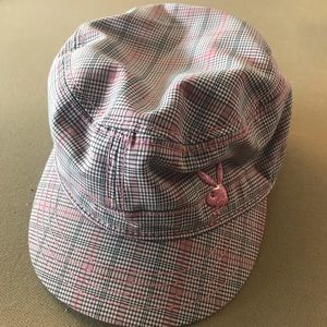 PLAYBOY Pink Plaid Hat (L/XL)